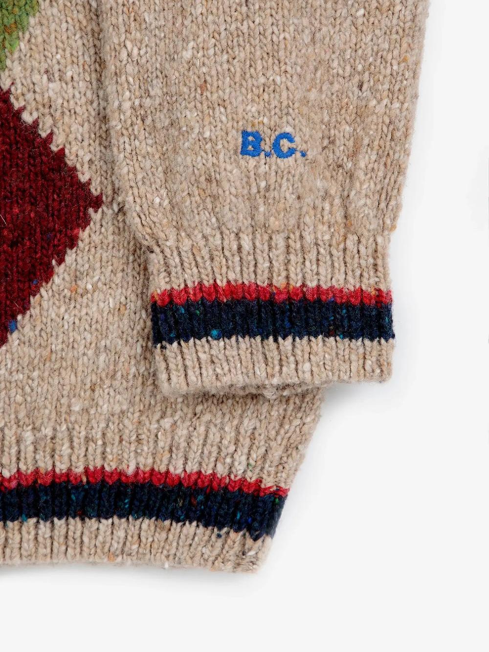 Bobo choses Bobo diamonds intarsia cardigan Descuentos del mes