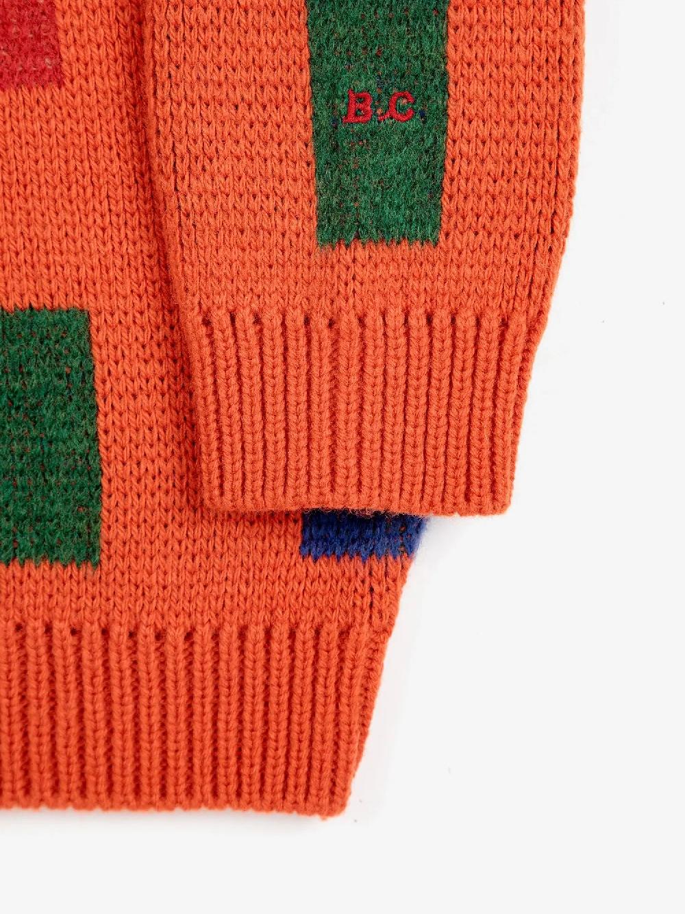 Bobo choses Color Game all over jacquard jumper Oferta exclusiva