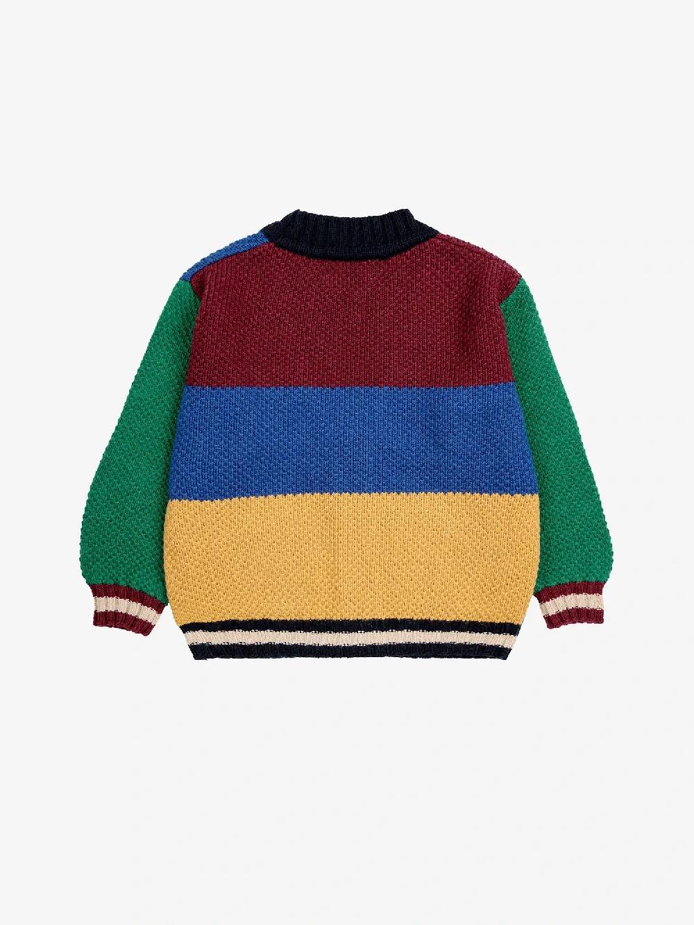 Bobo choses B.C vintage color block cardigan Última moda