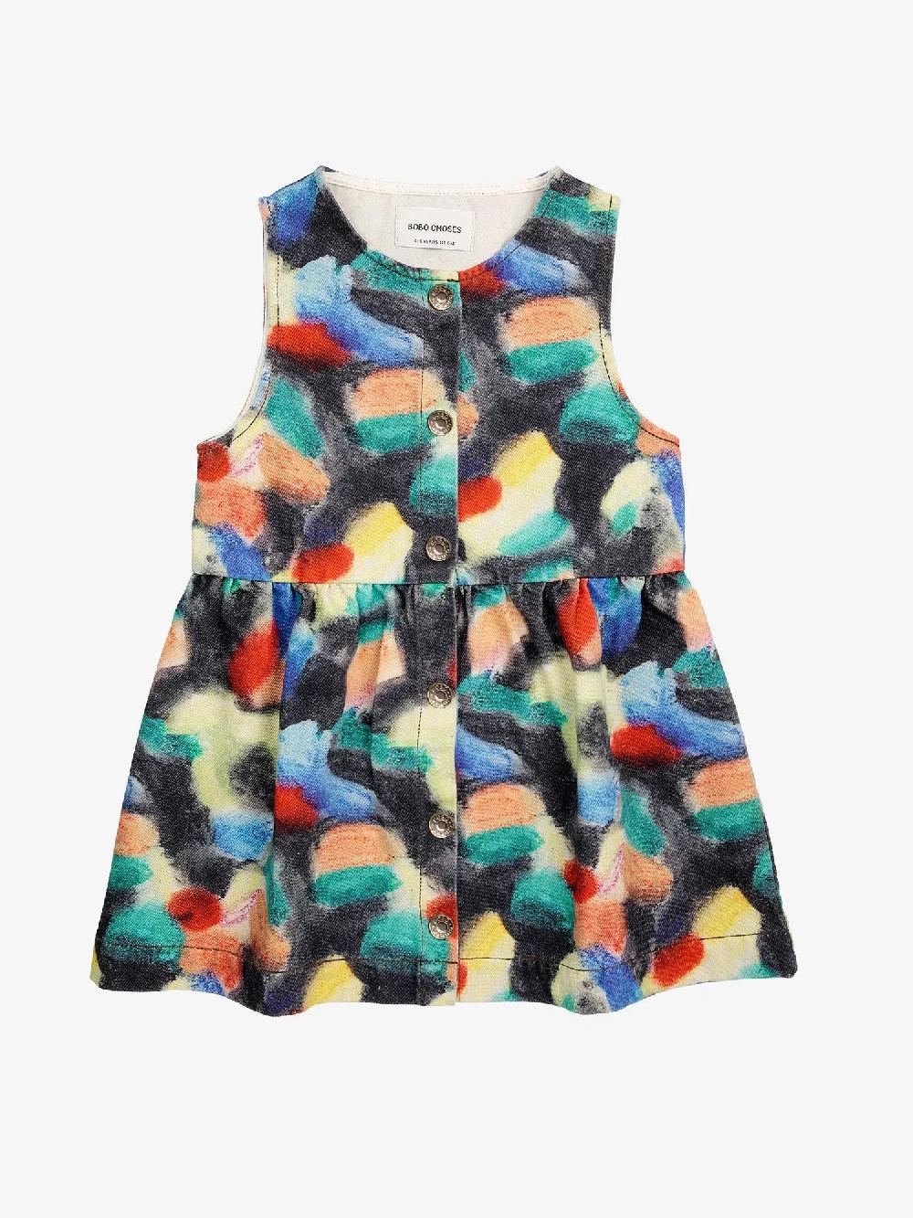 Bobo choses Fantasy World all over sleeveless woven dress Ofertas de temporada