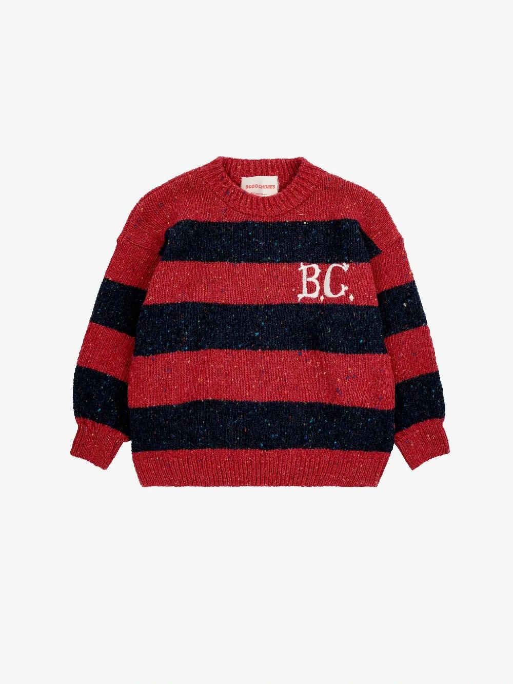 Bobo choses B.C Vintage stripes jumper Ofertas especiales