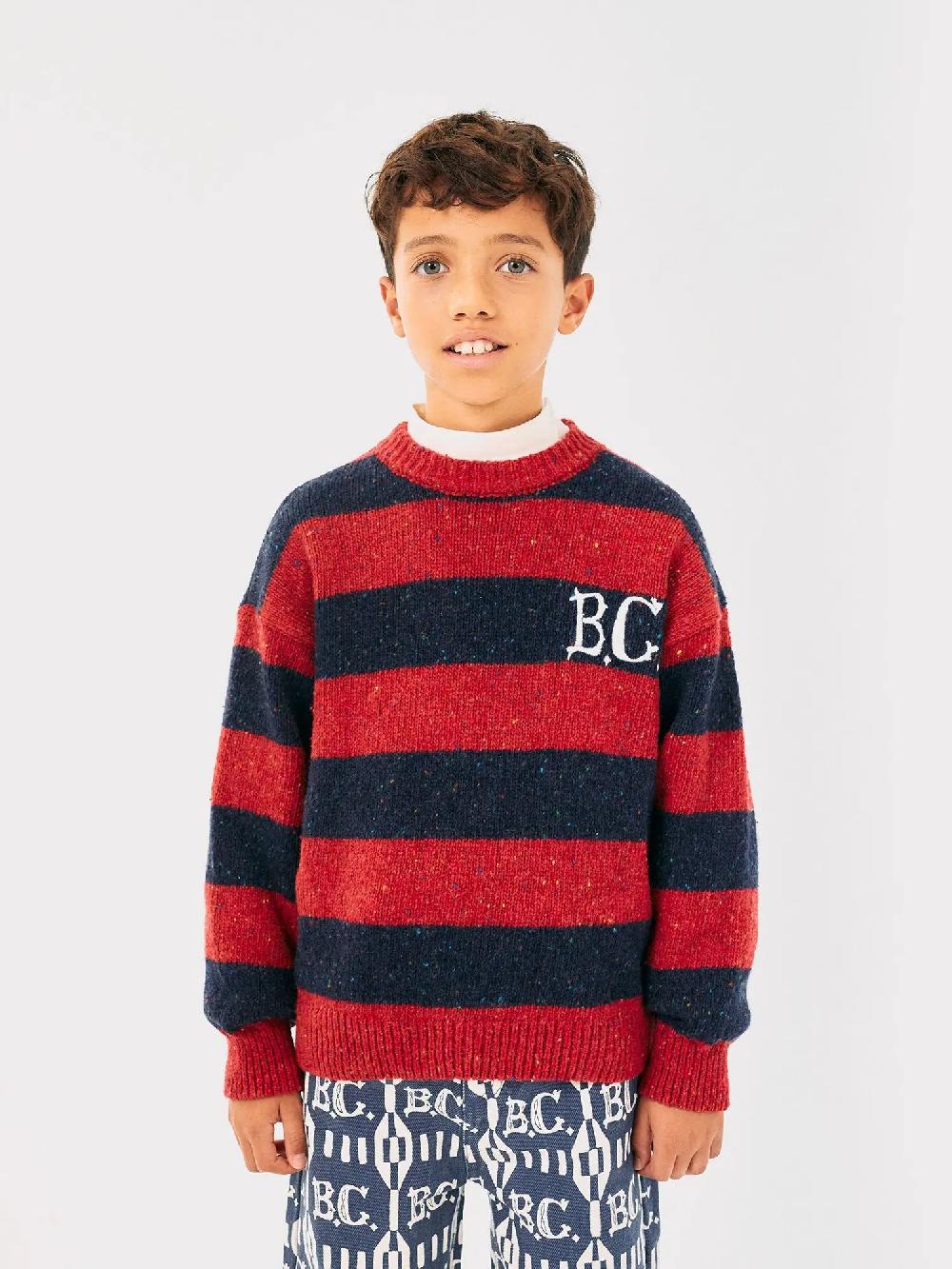Bobo choses B.C Vintage stripes jumper Ofertas especiales