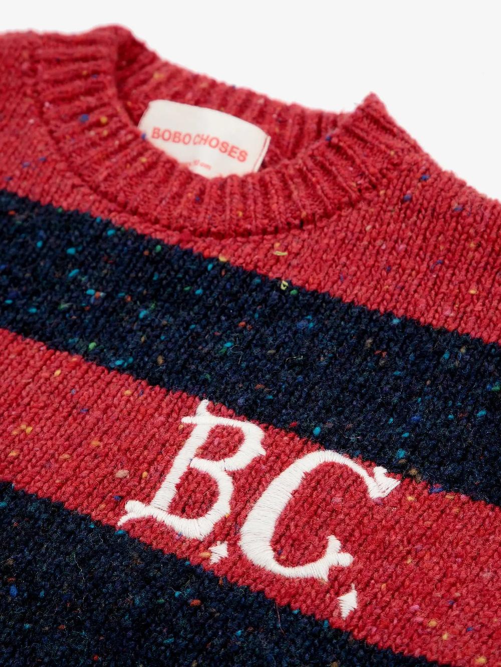 Bobo choses B.C Vintage stripes jumper Ofertas especiales