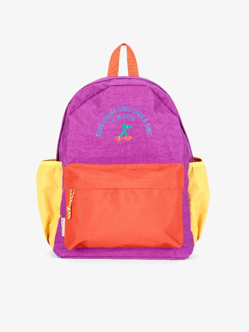 Bobo choses Bobo Cherry color block backpack Precio ultrabajo