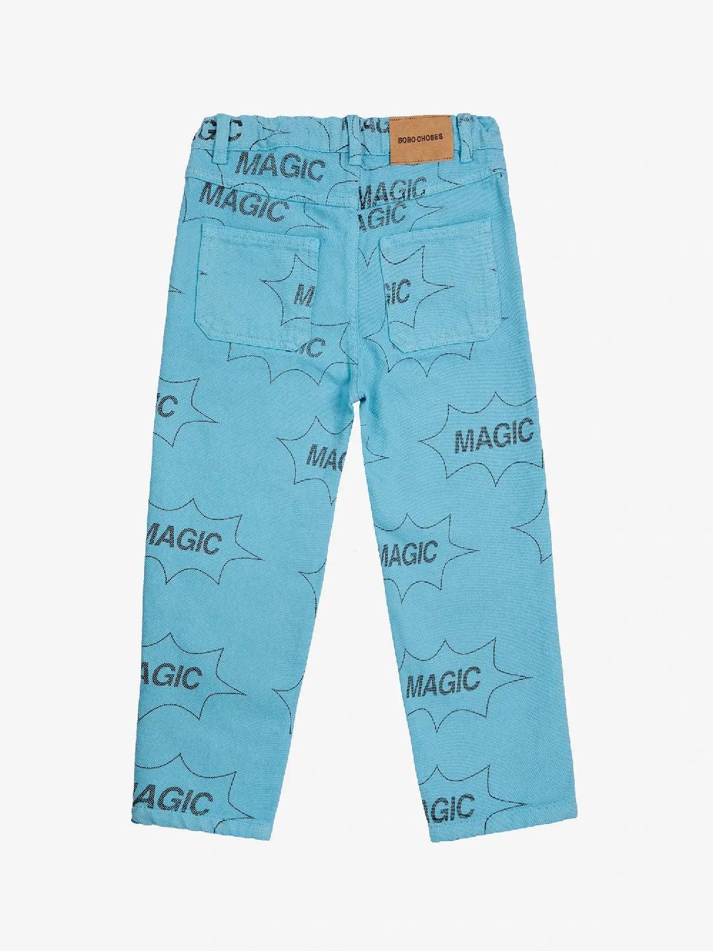 Bobo choses It's Magic all over denim baggy pants Outlet online