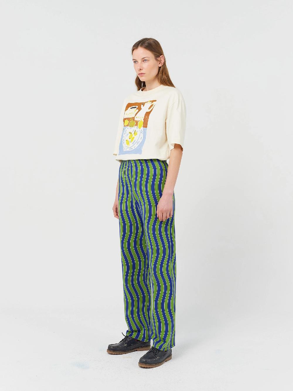 Bobo choses Multicolour waves printed pants Los más vendidos