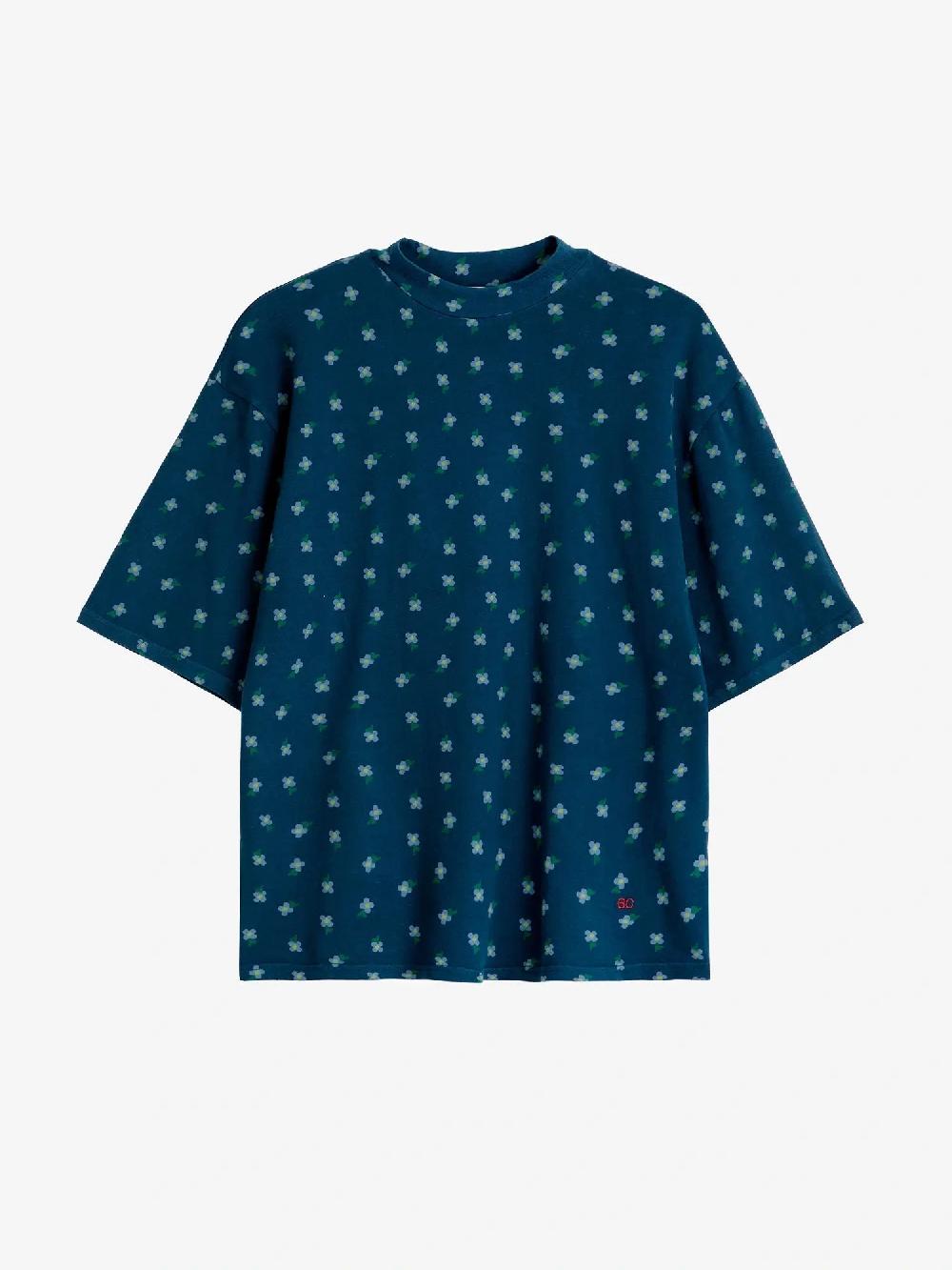 Bobo choses Floral printed mock-neck T-shirt Tienda