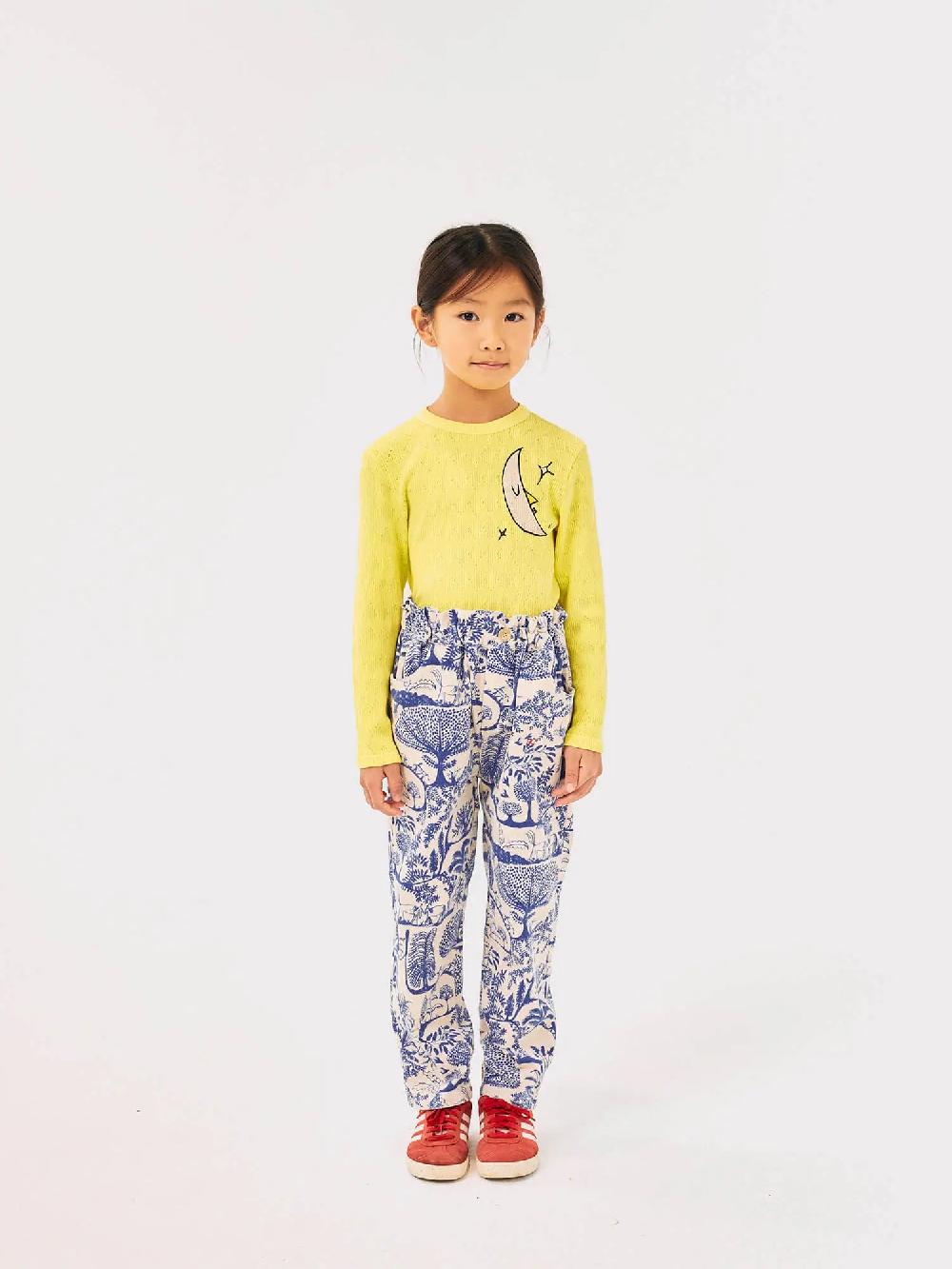 Bobo choses Wonderland all over micro corduroy paperbag pants Último día