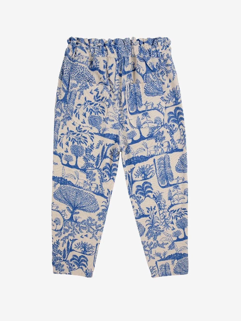 Bobo choses Wonderland all over micro corduroy paperbag pants Último día