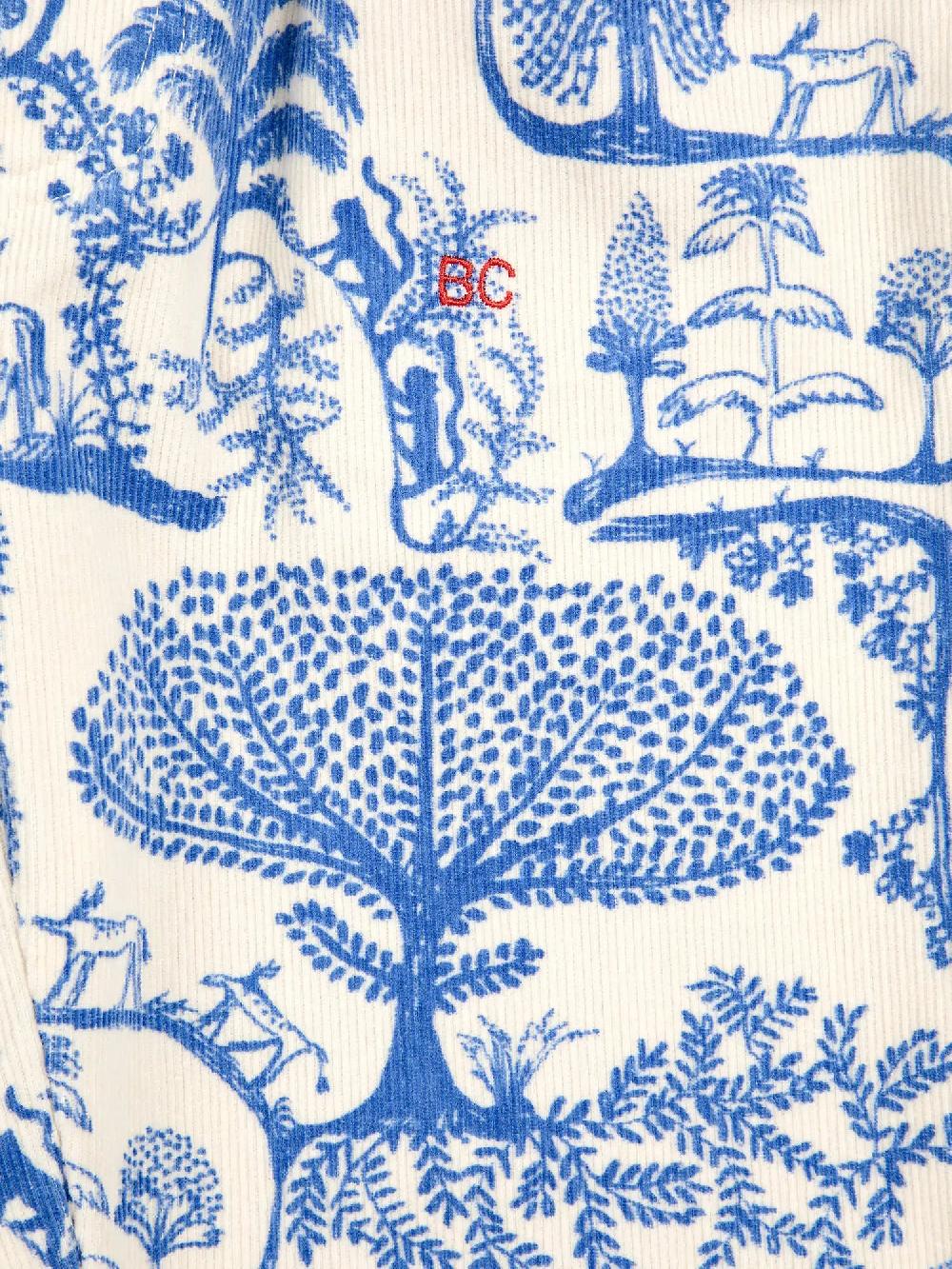 Bobo choses Wonderland all over micro corduroy paperbag pants Último día