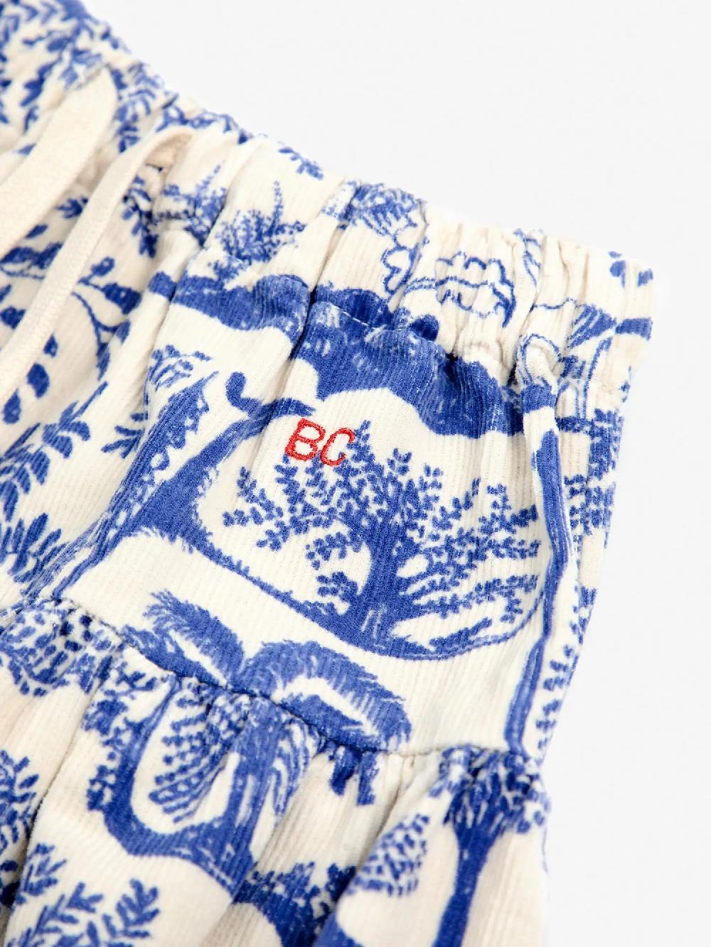 Bobo choses Wonderland all over micro corduroy skirt Solo hoy