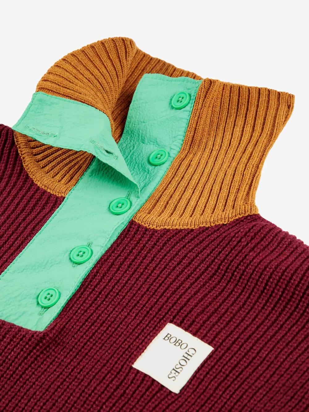 Bobo choses Bobo choses color block jumper Ofertas especiales
