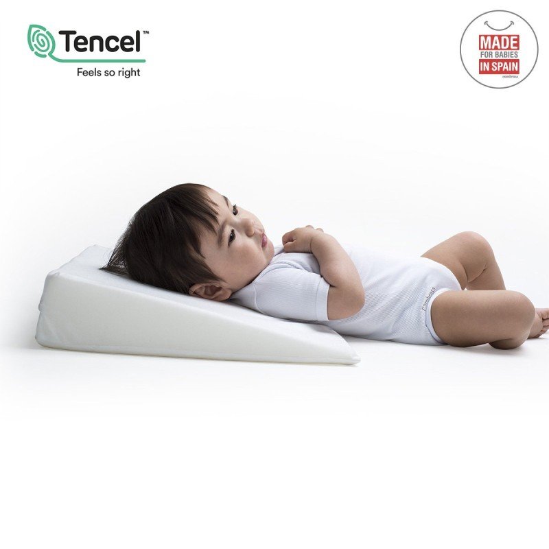 ﻿Cambrass ALMOHADA CONFORT CUNA 55x37x8.5 CM LISO E BLANCO Limitado a 3 días