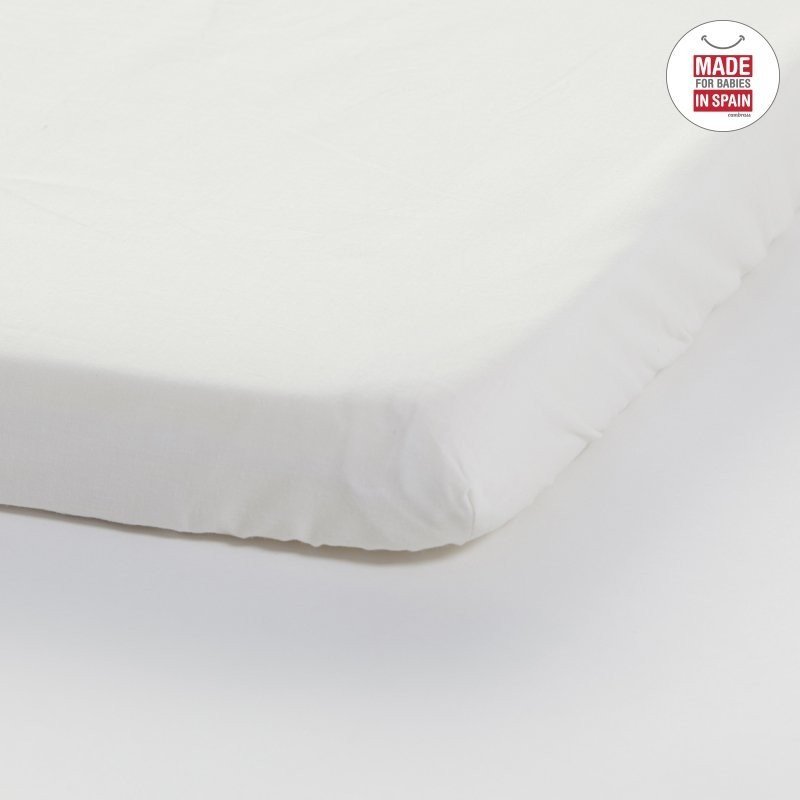 Cambrass SABANA BAJERA AJUST. MINICUNA 50x82x10 CM LISO E BEIGE Outlet online