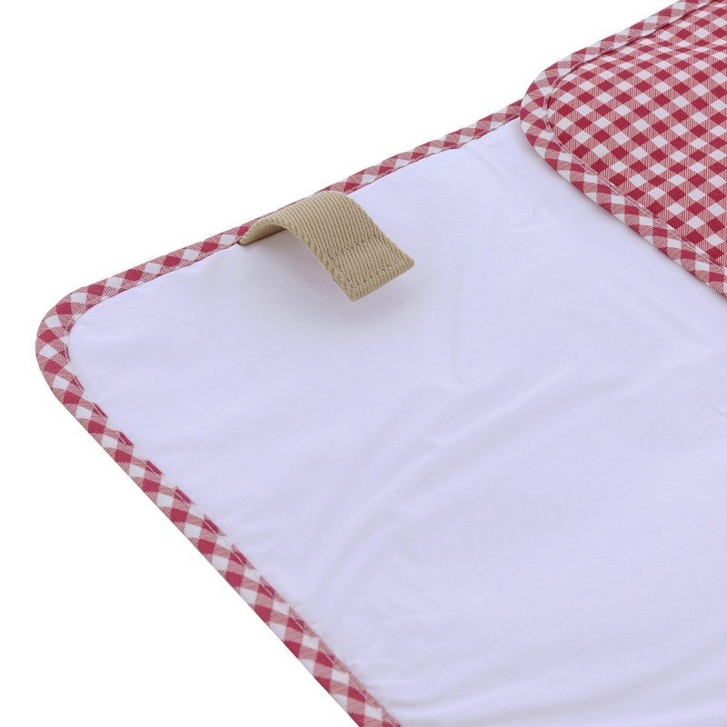 Cambrass CAMBIADOR VESTIDOR 40x60x1 CM VICHY ROJO Devoluciones gratuitas