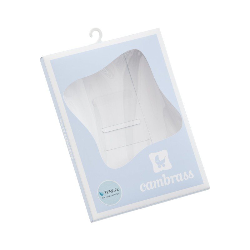 Cambrass BODY MANGA CORTA I. TENCEL BLANCO En oferta