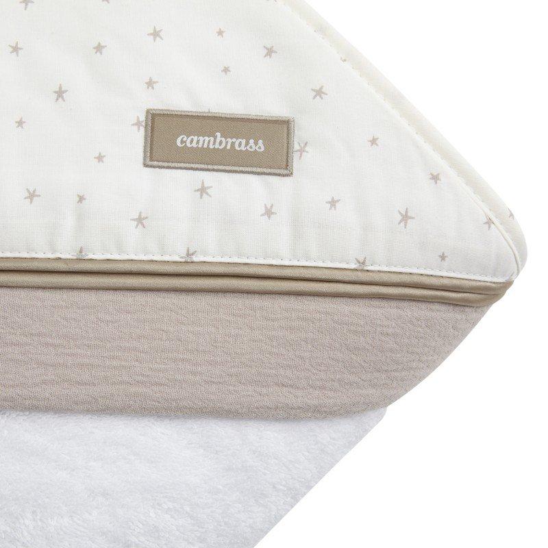 Cambrass CAPA DE BAÑO DELANTAL 100x100x1 CM MAGIA BEIGE Ahorra y exporta