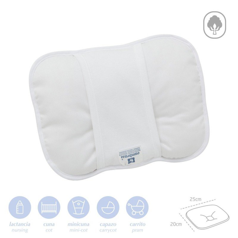 Cambrass COJIN DE BRAZO 25x20x1 CM LISO E BLANCO Oferta exclusiva