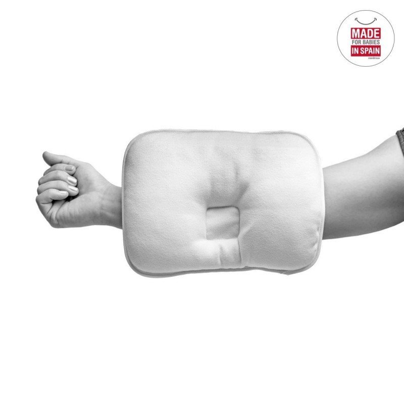 Cambrass COJIN DE BRAZO 25x20x1 CM LISO E BLANCO Oferta exclusiva