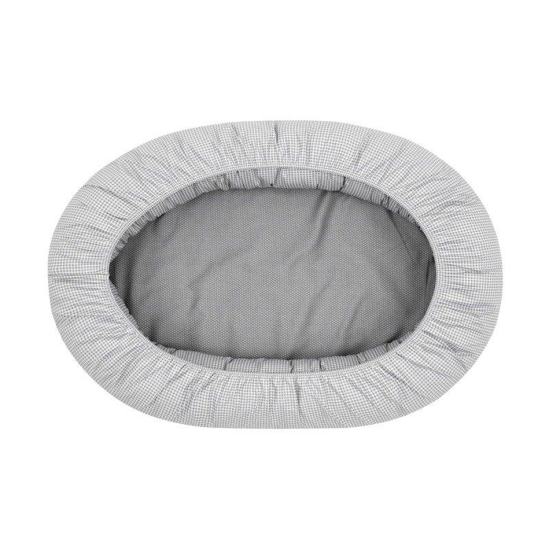 Cambrass CUNA NIDO BEBE VICHY10 55x90x15 CM GRIS Superdescuento