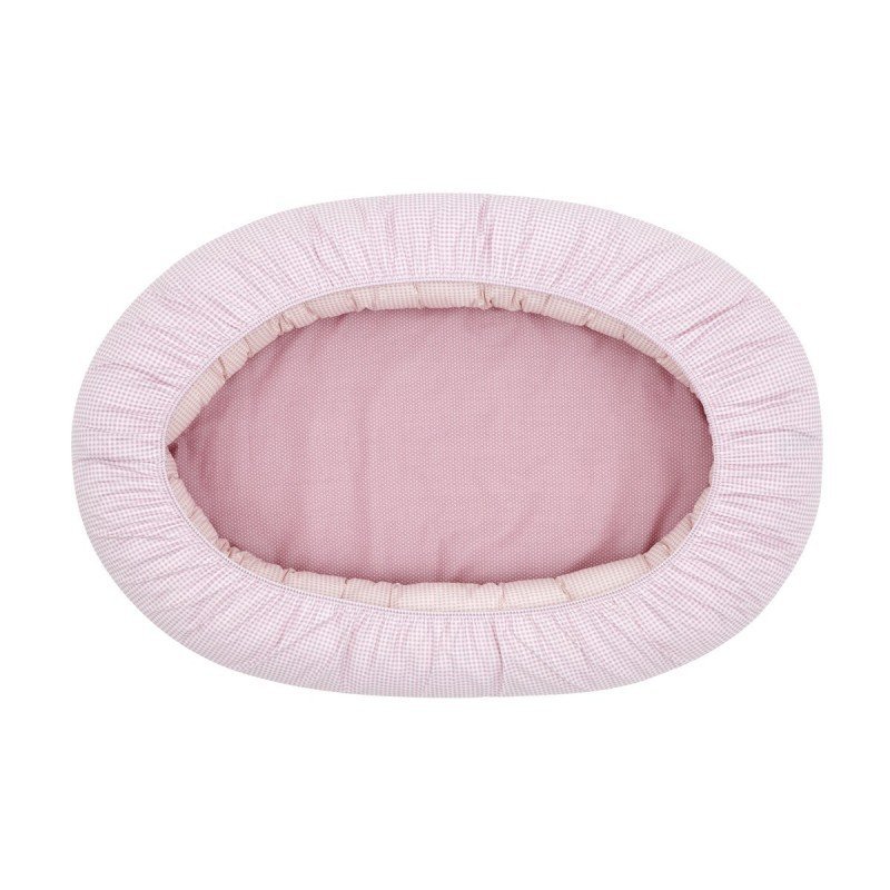 Cambrass CUNA NIDO BEBE VICHY10 55x90x15 CM ROSA Grandes descuentos