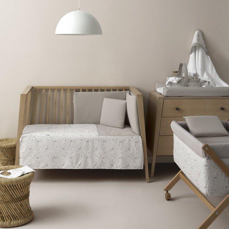 Cambrass MINICUNA TIJERA MADERA ABETE BEIGE/BCO 55x87x74 CM Tienda