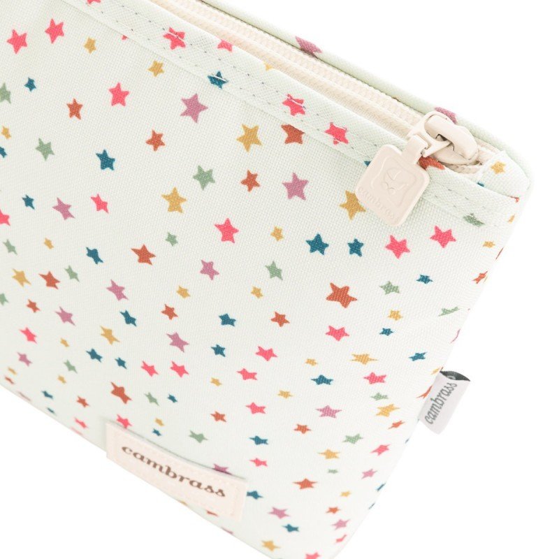 Cambrass BOLSA ASEO ESTRELLAS MELON 6x28x20 CM ÚLTIMAS EDICIONES
