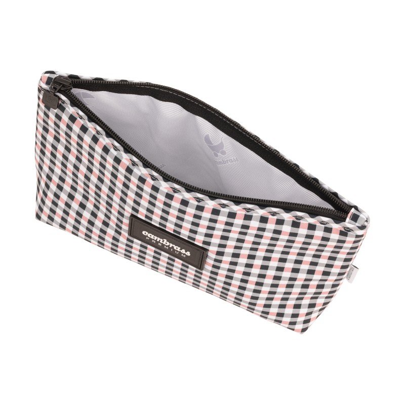 Cambrass BOLSA ASEO NEW VICHY ROSA 6x28x20 CM En oferta