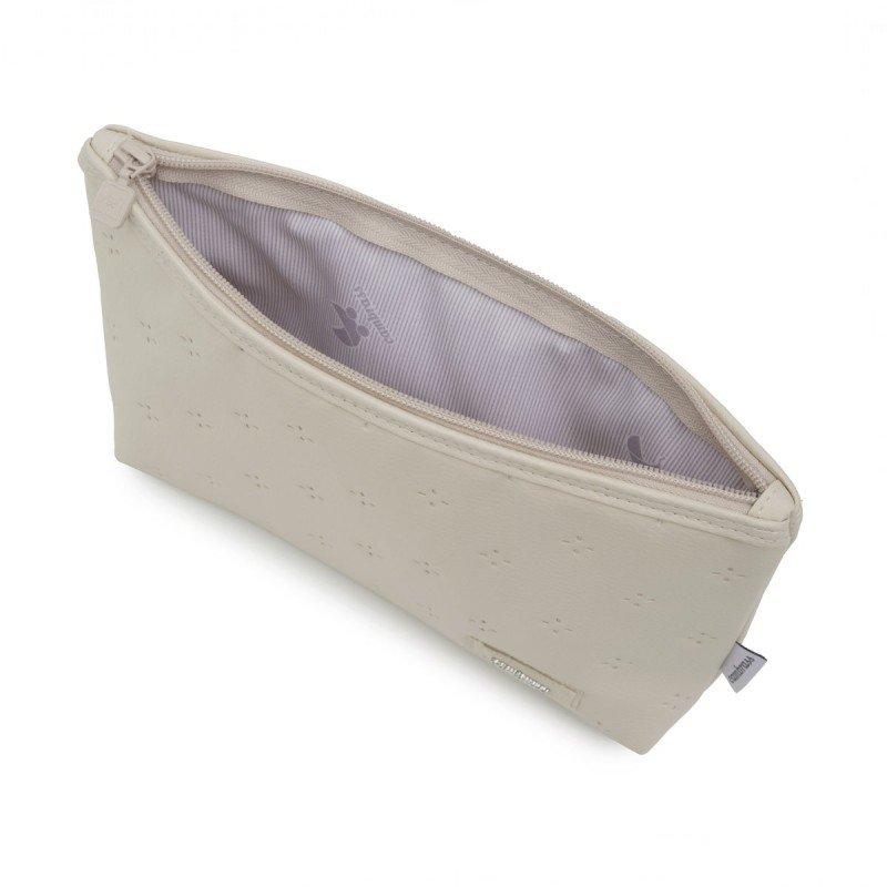 Cambrass BOLSA ASEO SPRING CREMA 6x28x20 CM Rebajas de fin de temporada