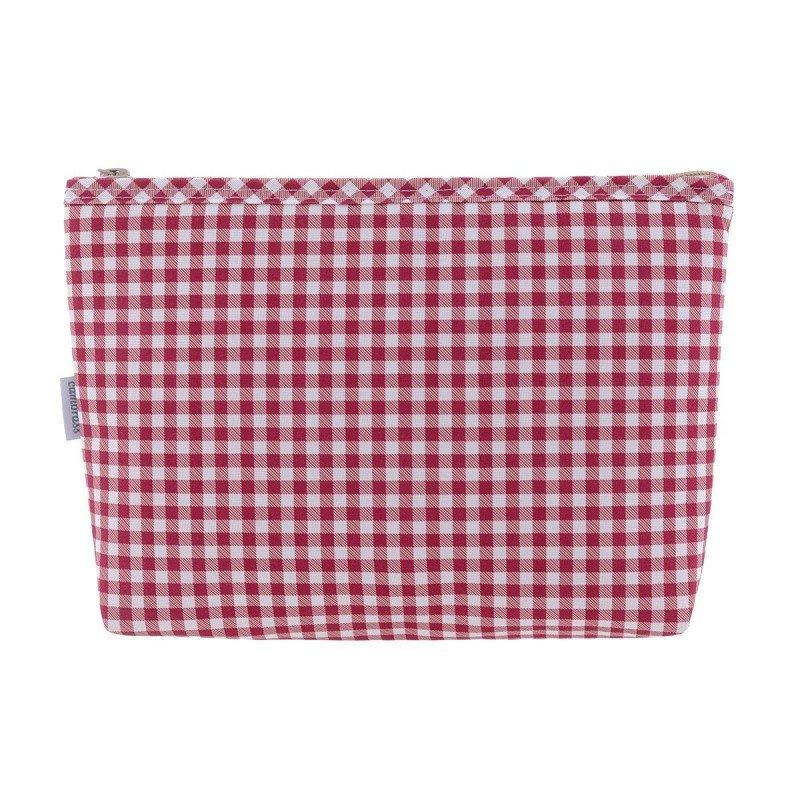 Cambrass BOLSA ASEO VICHY ROJO 6x28x20 CM Gran oferta