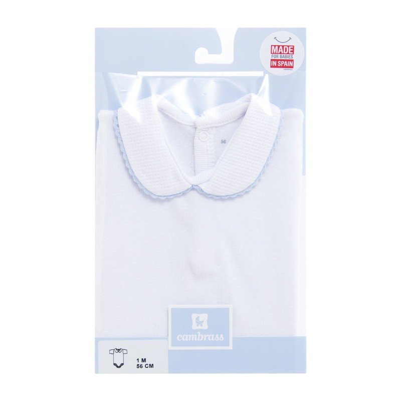 Cambrass BODY CON CUELLO MANGA CORTA I. 0703 CROQUET CELESTE Último día