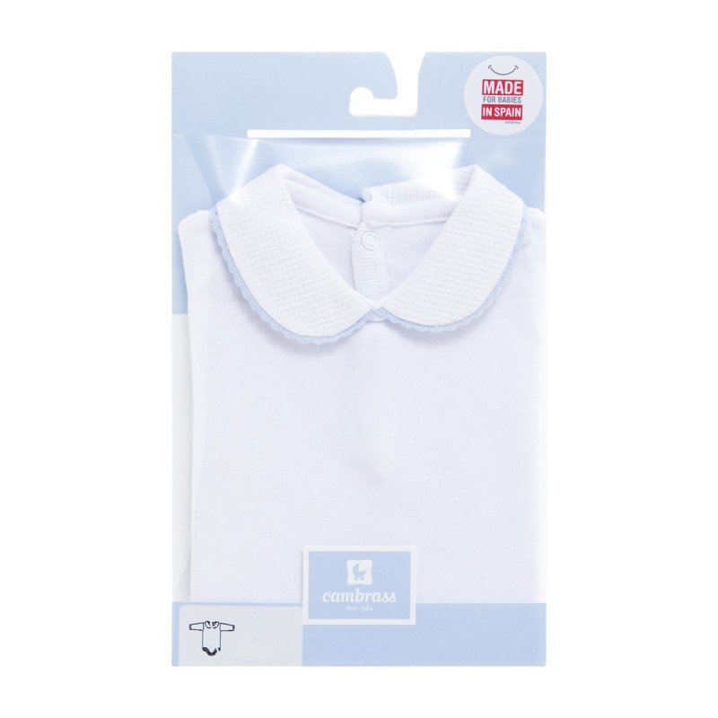 Cambrass BODY CON CUELLO MANGA LARGA I. 0703 CROQUET CELESTE Superdescuento