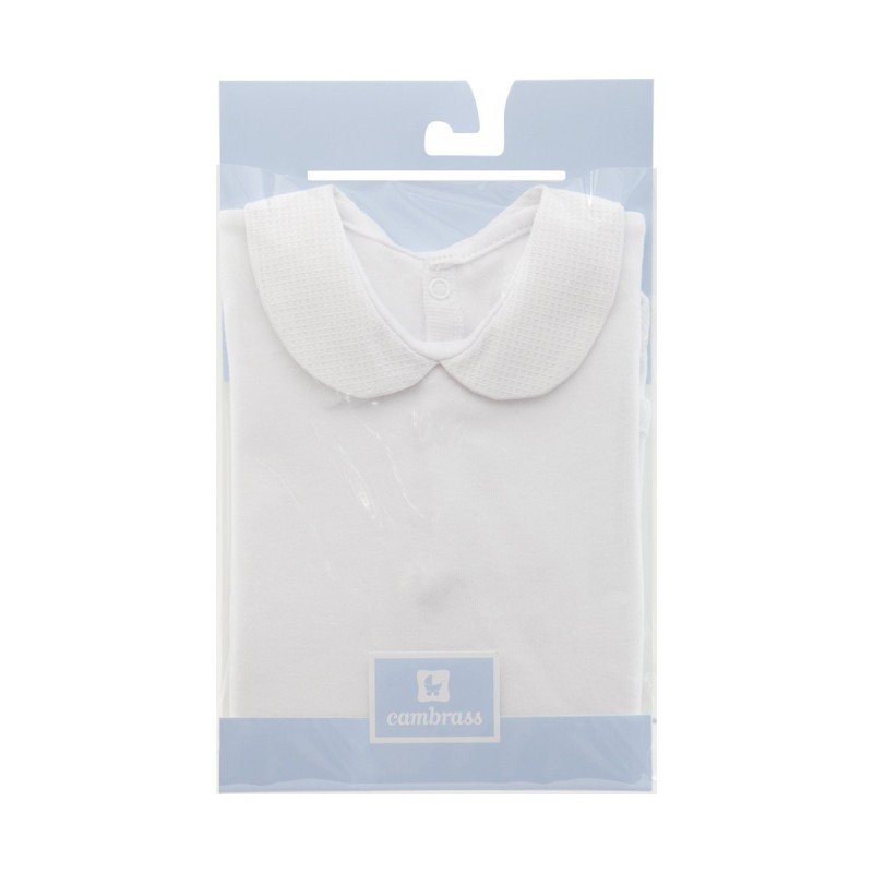Cambrass BODY CON CUELLO MANGA LARGA I. BLANCO UNICO Envío internacional gratuito