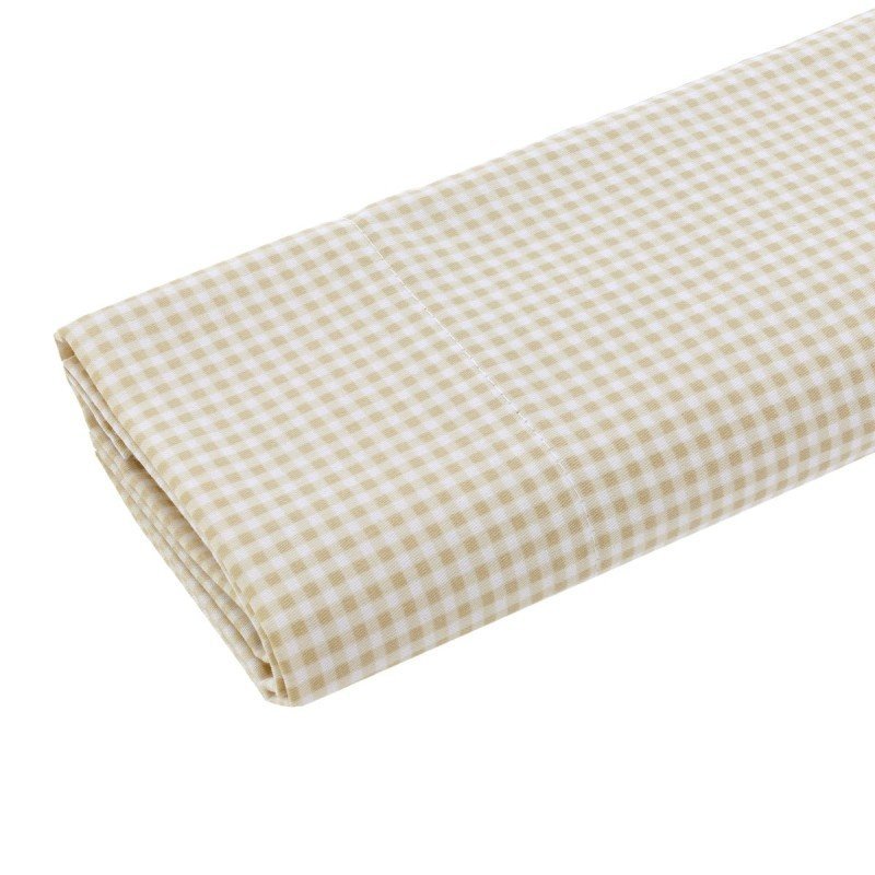 Cambrass SABANA MOISES/CARRO 3 PCS 80x120x1 CM VICHY10 BEIGE Solo hoy