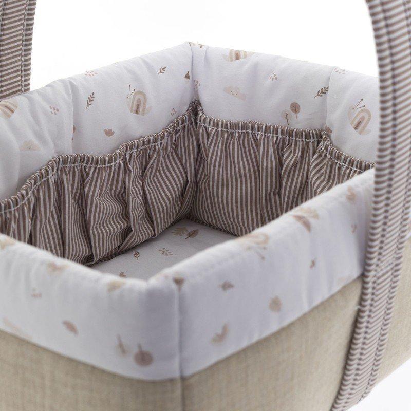 Cambrass CESTA CANASTILLA 22.5x29x29 CM GREENY BEIGE Envío internacional gratuito