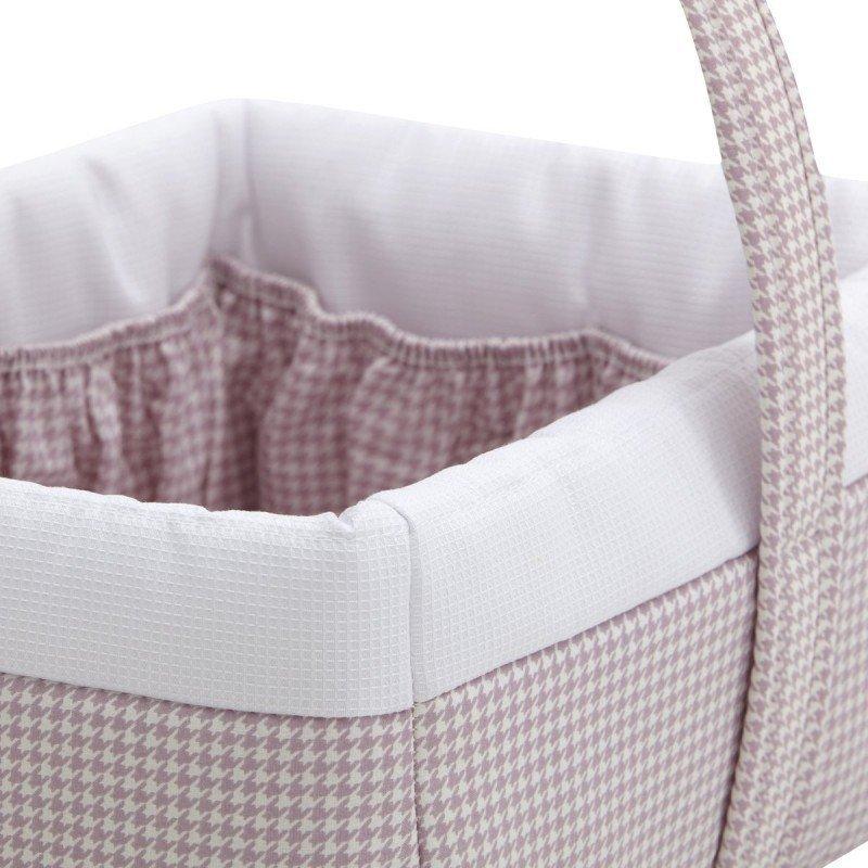 Cambrass CESTA CANASTILLA 22.5x29x29 CM MINI WINDSORD ROSA Ofertas especiales