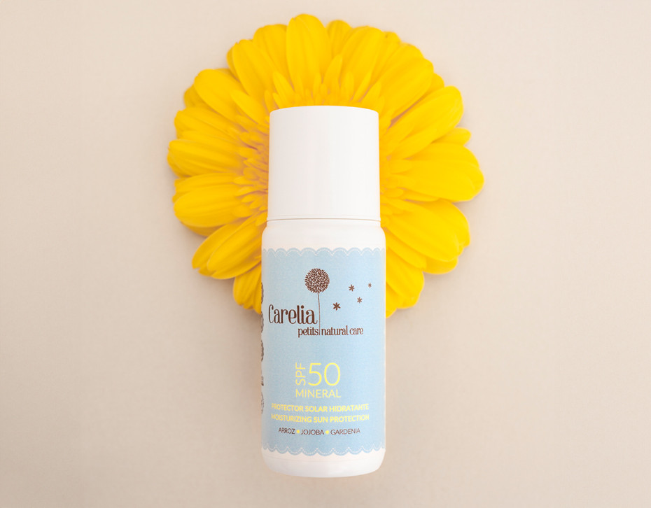 Carelia Protector Solar SPF 50 Mineral Screen Liquidación