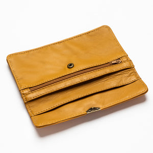 D lirio Cartera de Piel Marrón Rebajas online