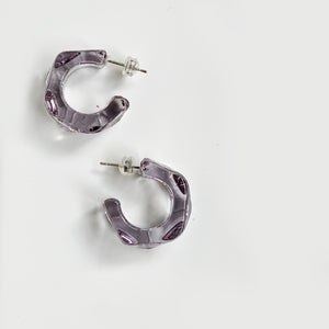 D lirio Pendientes Ocean Purple Descuentos del mes