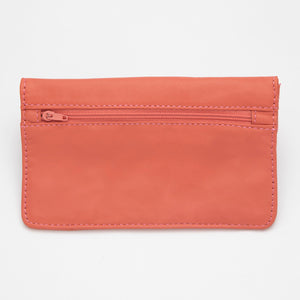 D lirio Cartera de Piel Anaranjada Rebajas