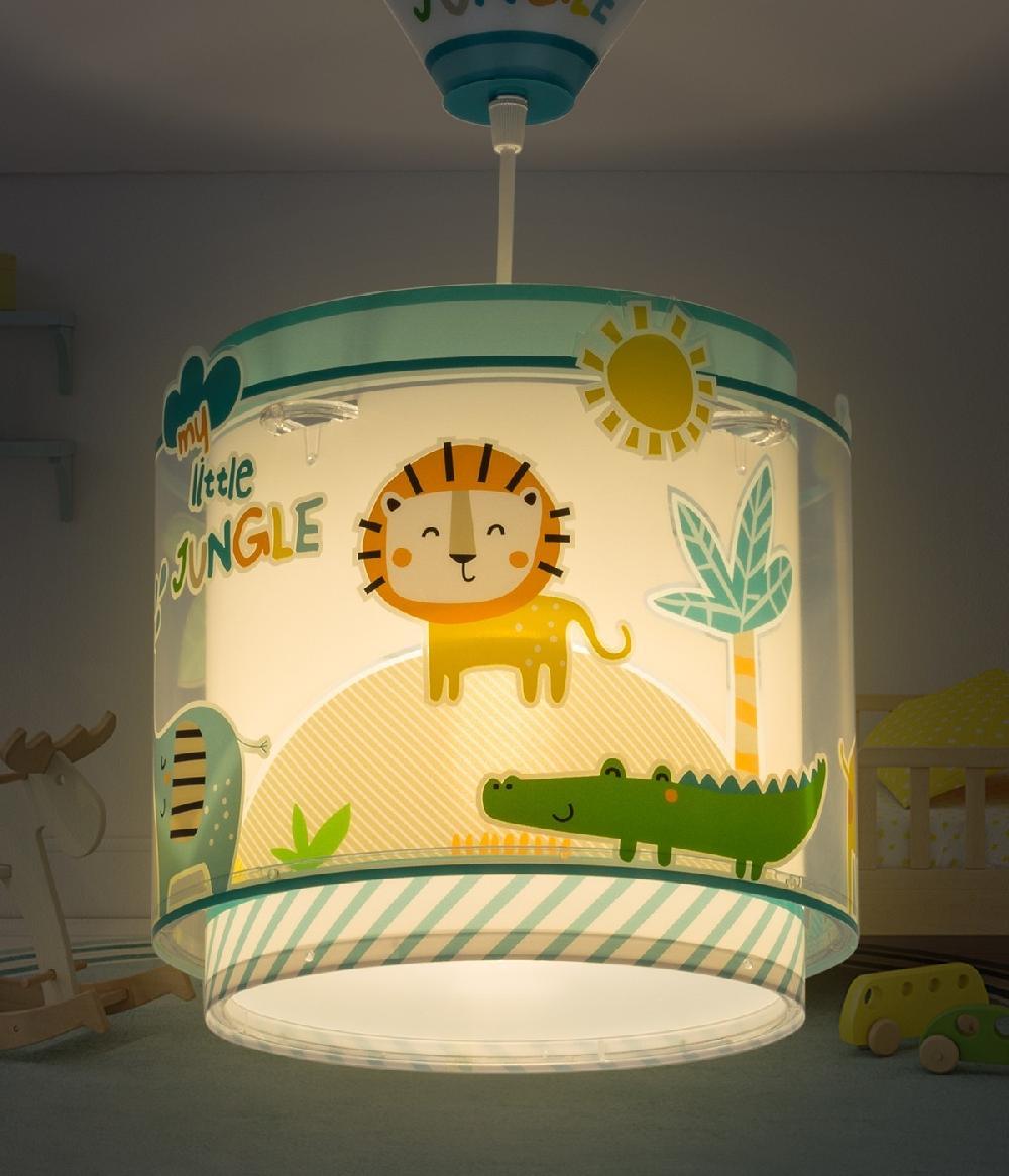 Dalber Lámpara de techo infantil Moon Luna rosa
