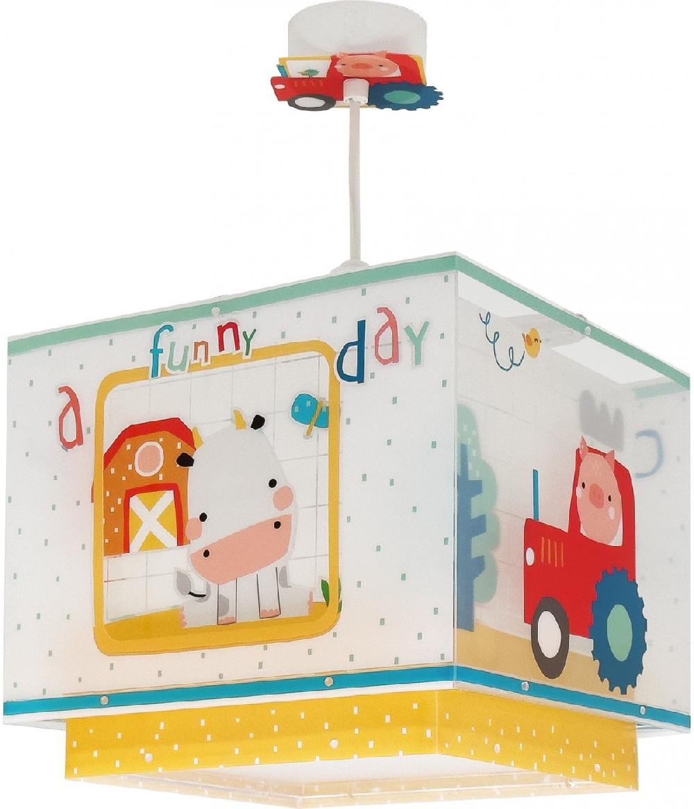 Dalber Lámpara de techo infantil Baby Dreams Corazón rosa Oferta especial