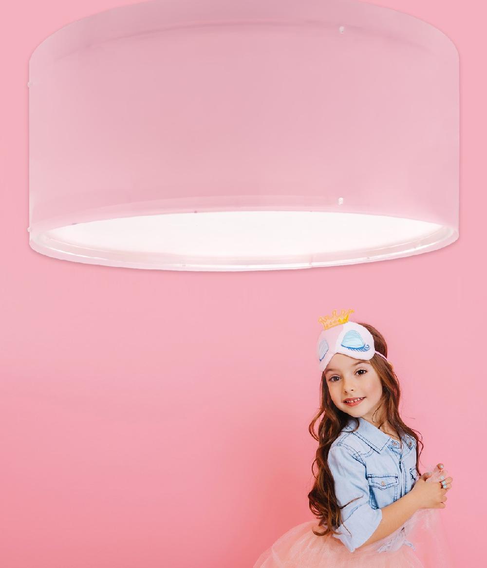 Dalber Lámpara de mesa infantil Little Pink Owl Búho Rosa