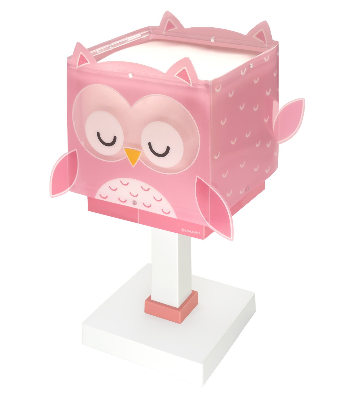 Dalber Plafón de techo 3 luces infantil Little Pink Owl Búho Rosa En oferta