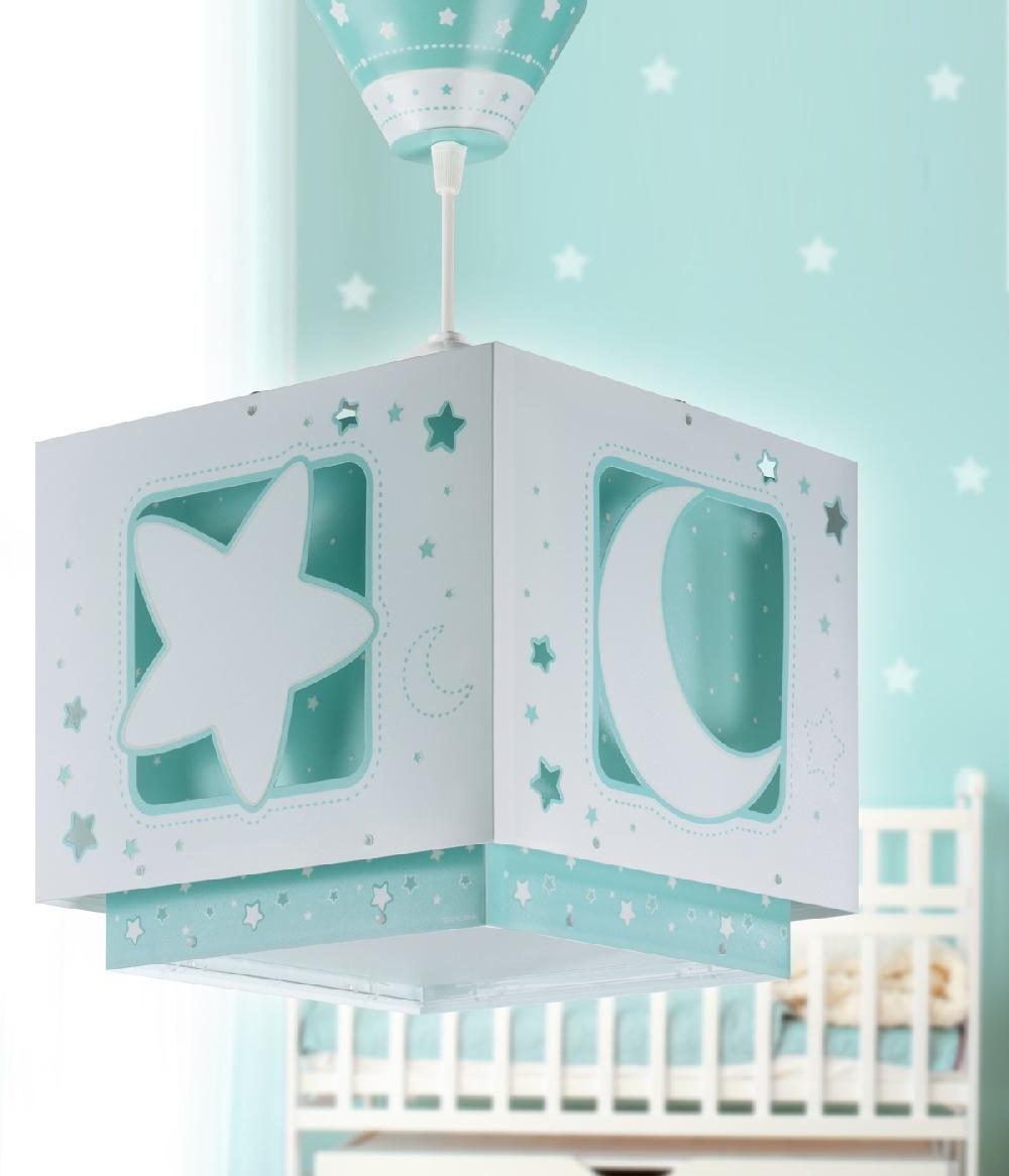Dalber Plafón infantil Moon Luna gris
