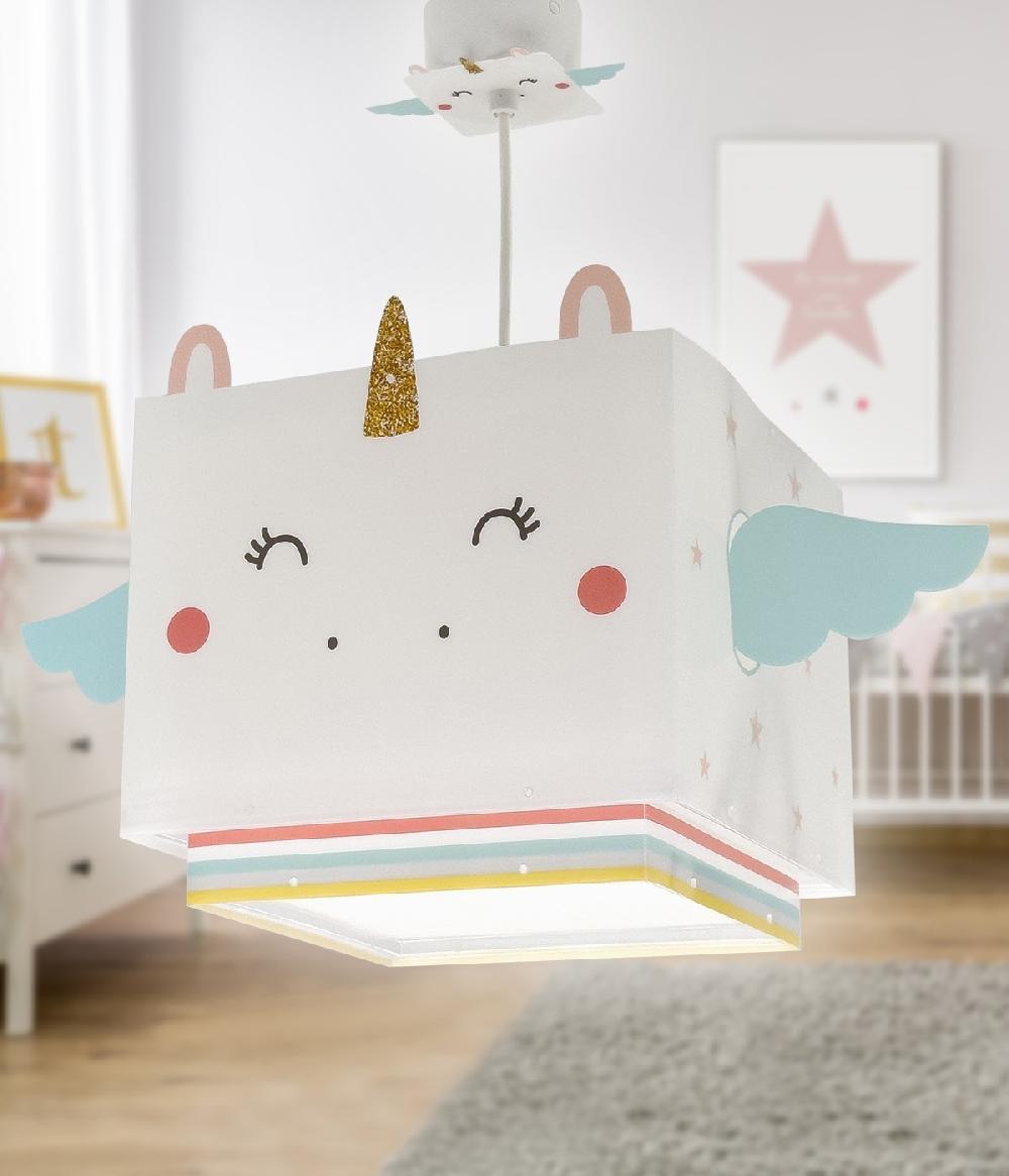 Dalber Aplique de pared infantil Little Dragon Pequeño Dragón