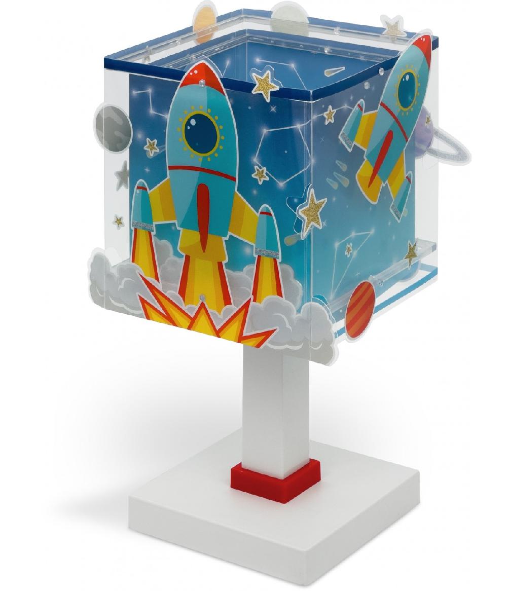 Dalber Lámpara de mesa infantil Moonlight Luna y Estrellas gris Solo hoy