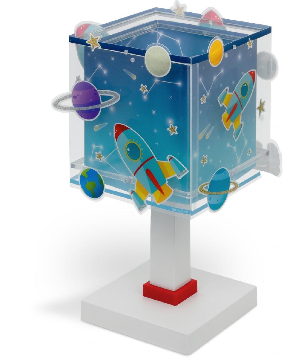 Dalber Lámpara de mesa infantil Moonlight Luna y Estrellas gris Solo hoy