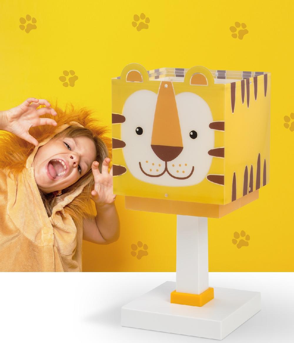 Dalber Lámpara de techo infantil Baby Jungle animales bosque rosa