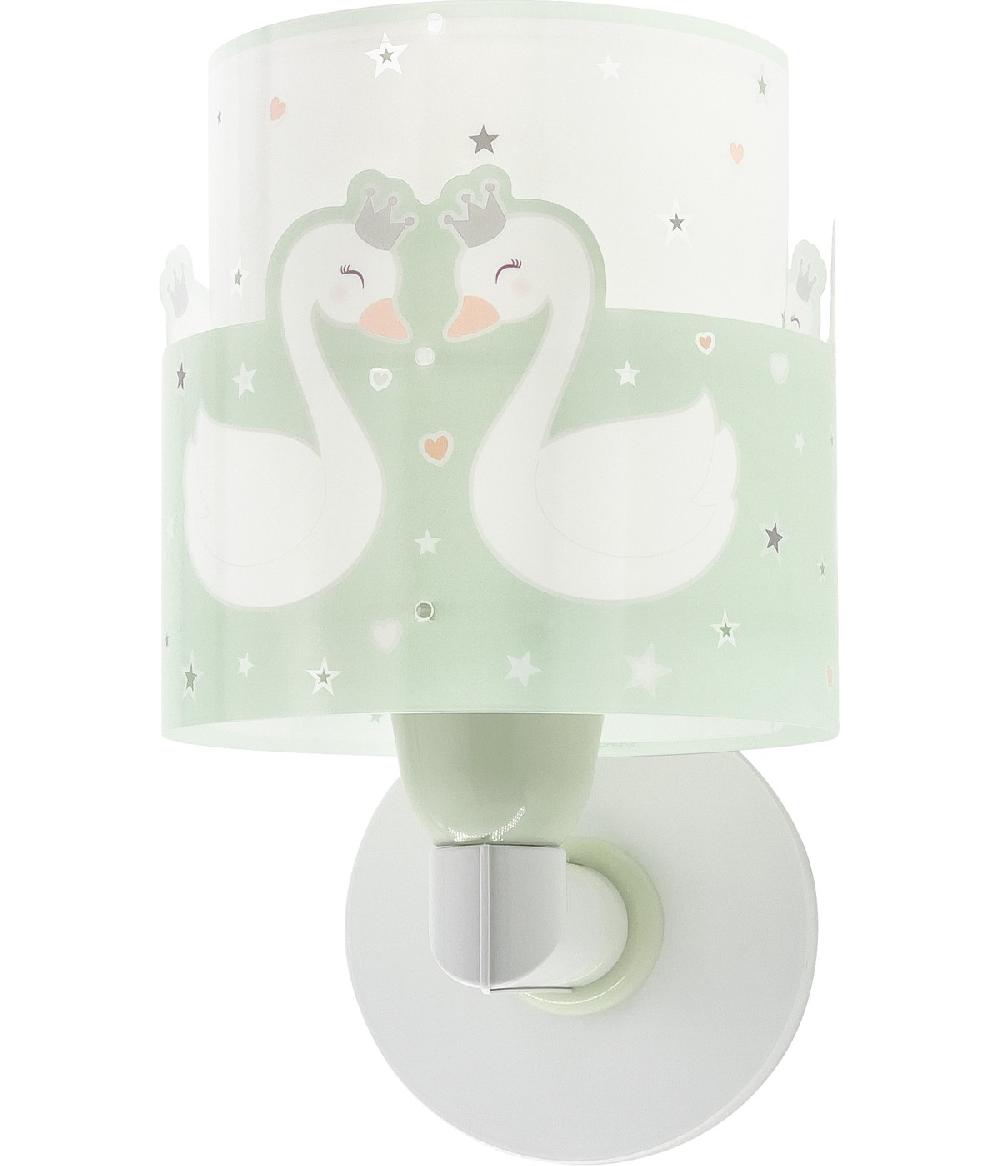 Dalber Aplique de pared infantil Little Pink Owl Búho Rosa